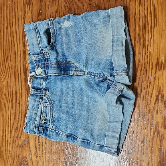 Outdoor Kids Bass Pro Shop Jean Shorts size 6/7 - Picture 1 of 5
